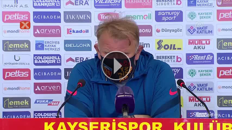 Robert Prosinecki: 'Kayserispor bunu hak etmedi'