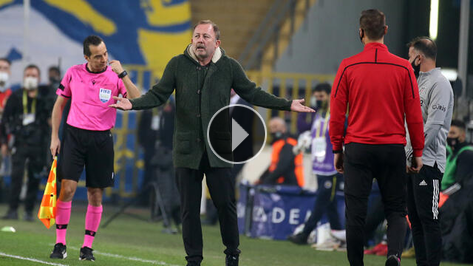 Sergen Yalçın: 'İnanılmaz kötü bir hakem, inanılmaz!'