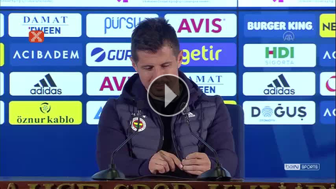 Emre Belözoğlu: 'Hakemlerin işi zor'