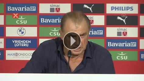 Fatih Terim: 'Maça böyle çıkmak zorunda kaldık'
