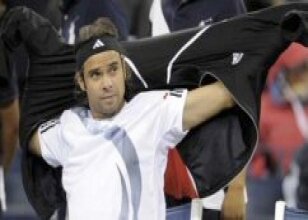 Nadal'�n ma�� yar�m kald�