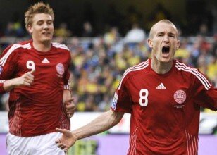 bendtner kahlenberg Danimarka 1 0 İzlanda maçı geniş özet...7 eylül 2010