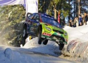 �sve� Rallisi'nde zafer Hirvonen'in