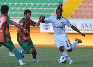 Beşiktaş'tan Alanya'ya 3 gol