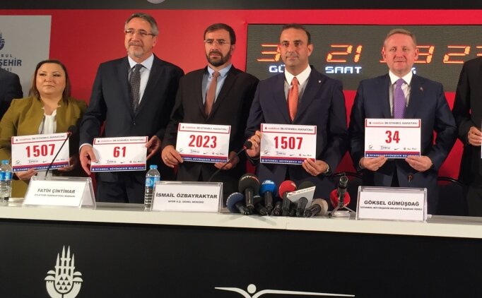 38. �stanbul Maratonu tan�t�m toplant�s� yap�ld�