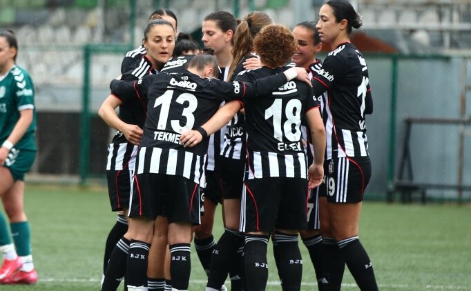 Be�ikta� Kad�n Futbol, deplasmanda gol oldu ya�d�
