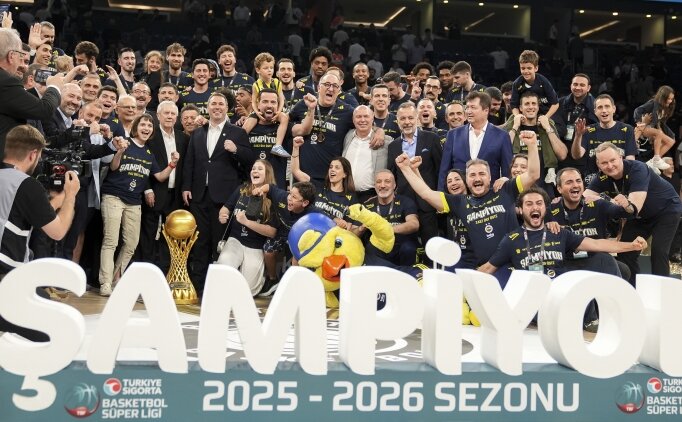 Ve �ampiyon Fenerbah�e Beko...