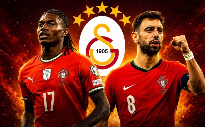 Galatasarayl� y�ld�za Leao ve Fernandes'ten etkile�im! 
