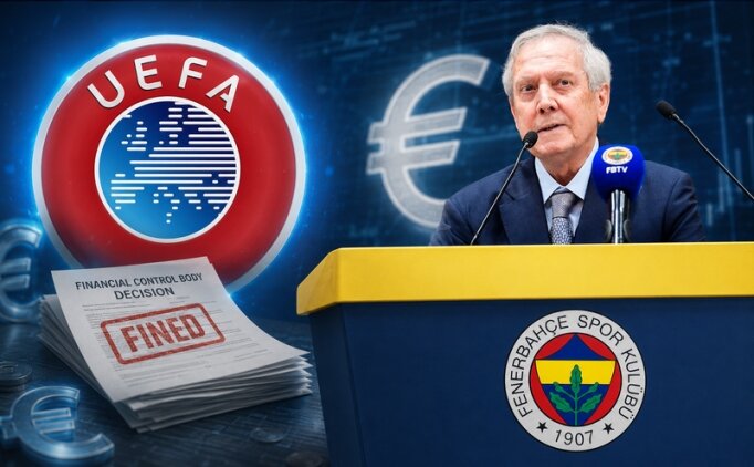 UEFA'dan Fenerbah�e'ye ceza!