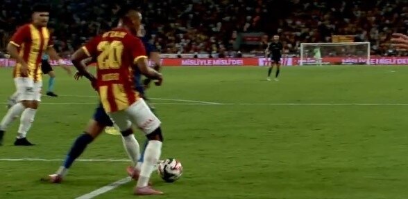 Fenerbah�e'nin penalt� pozisyonu!