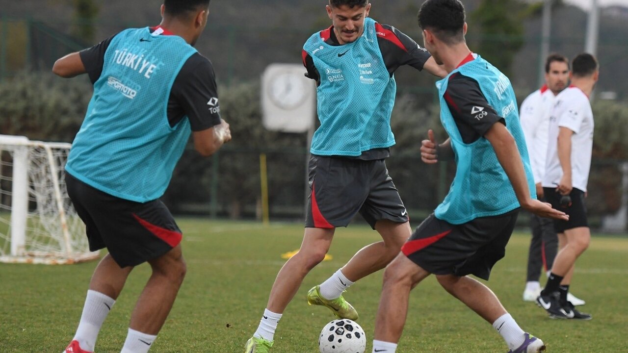 �mit Milli Futbol Tak�m�, H�rvatistan i�in haz�rl�klara ba�lad�!