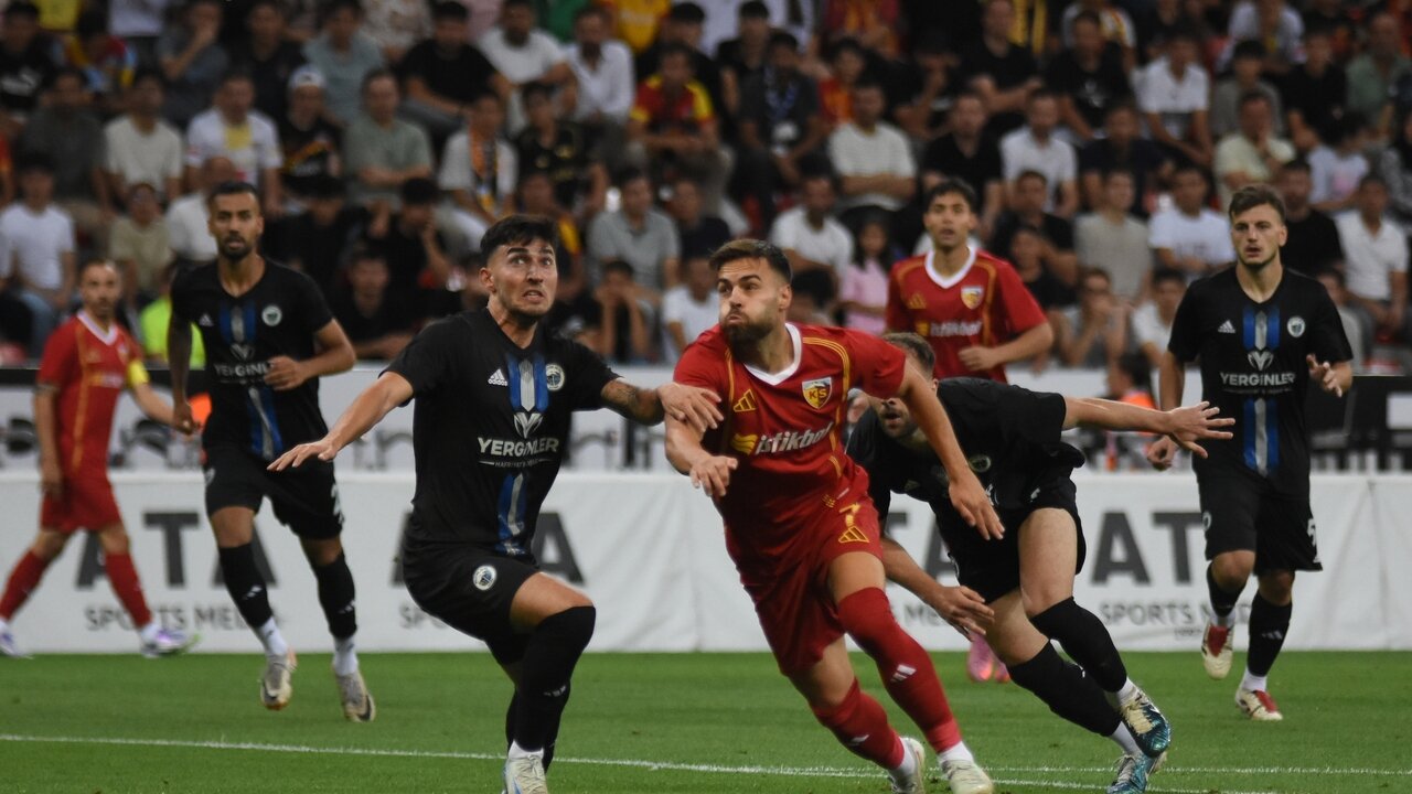 Kayserispor'dan rahat galibiyet!
