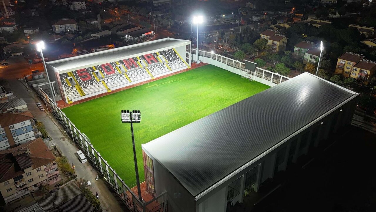 Somaspor'da yeni stat ilk ma�a yeti�medi
