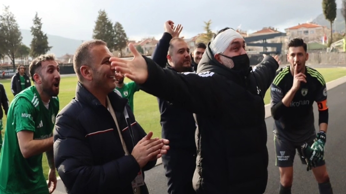 Mu�laspor'da Tolga Ta� sevinci