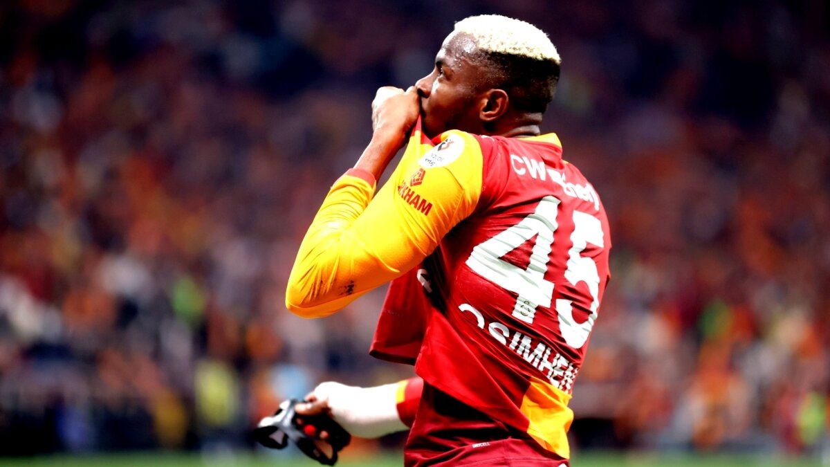 'Maskeli Kral' Osimhen; her ma�a 1 gol!