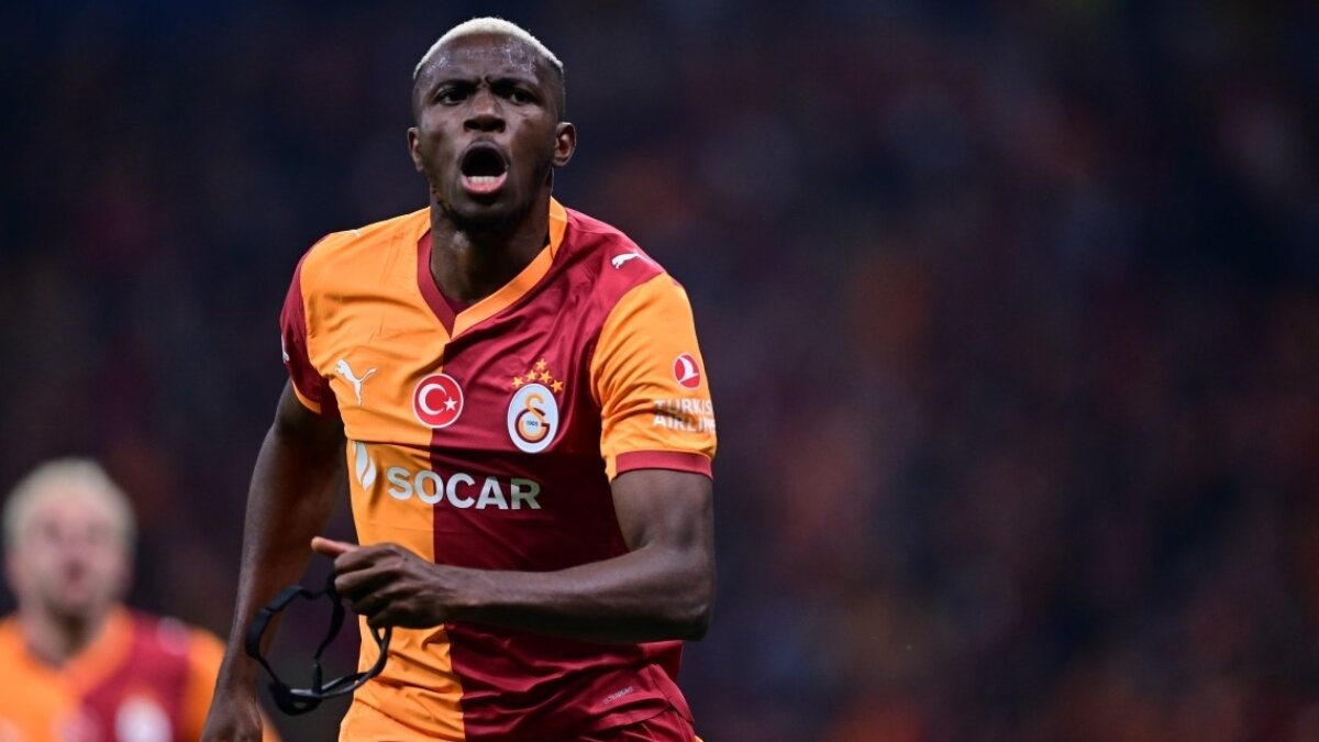 Galatasaray'da en b�y�k koz Osimhen