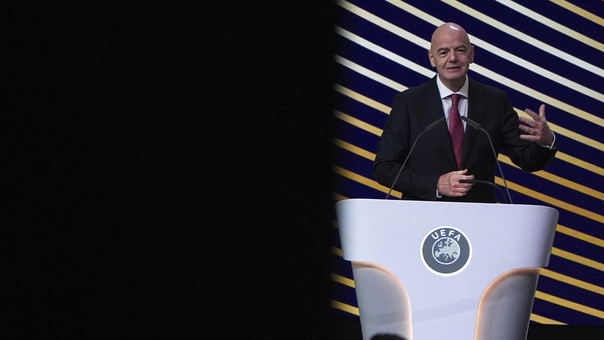Gianni Infantino: 'Irk��l��a hay�r! Her t�rl� ayr�mc�l��a hay�r!'