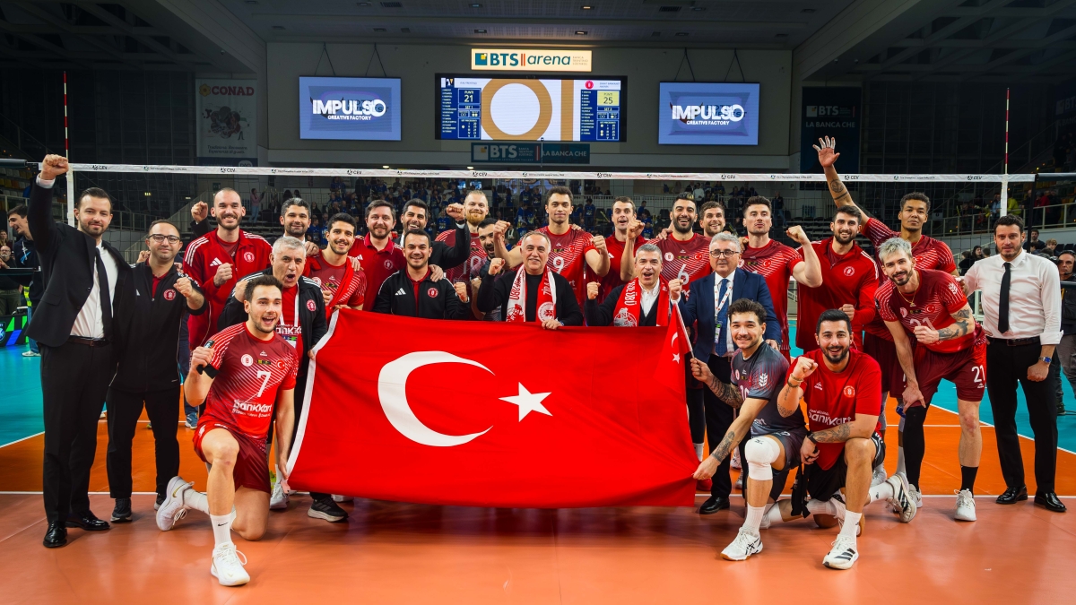 Ziraat Bankkart, CEV Erkekler �ampiyonlar Ligi'nde 6'da 6 yapt�