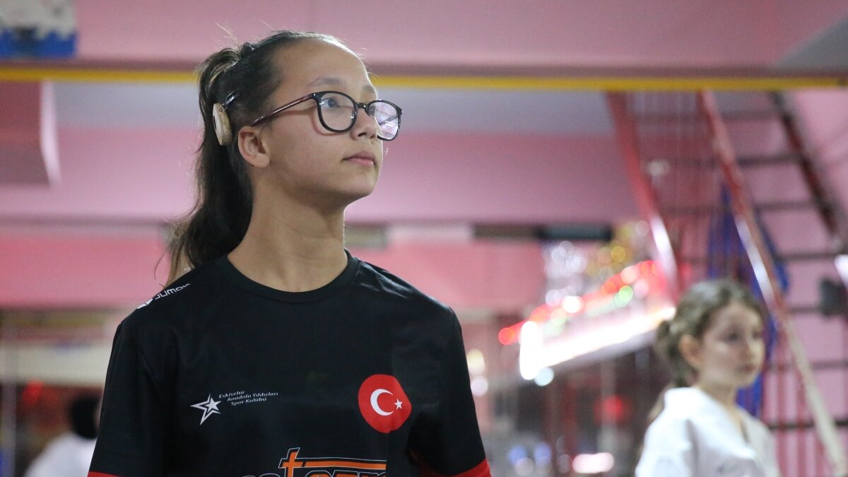 Do�u�tan i�itme engelli Berilsu'nun hedefi milli forma