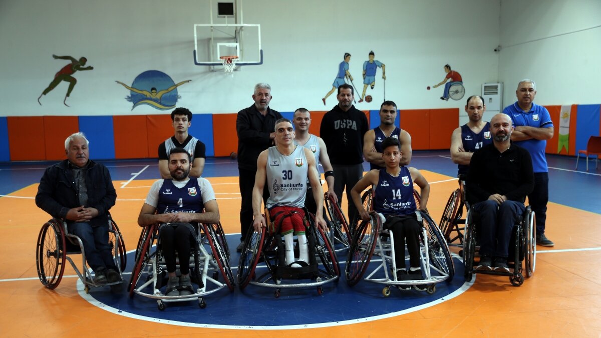 �anl�urfa B�y�k�ehir, Tekerlekli Sandalye Basketbol Ligi'nde play-off i�in umutlu