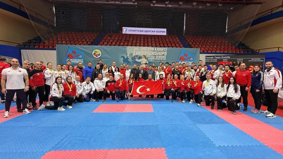 28. Balkan Karate �ampiyonas� sona erdi