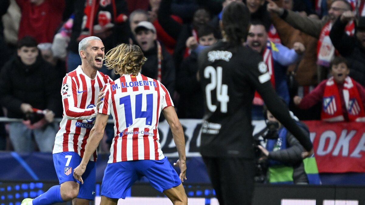 Atletico Madrid, Tottenham'a 5 att�!