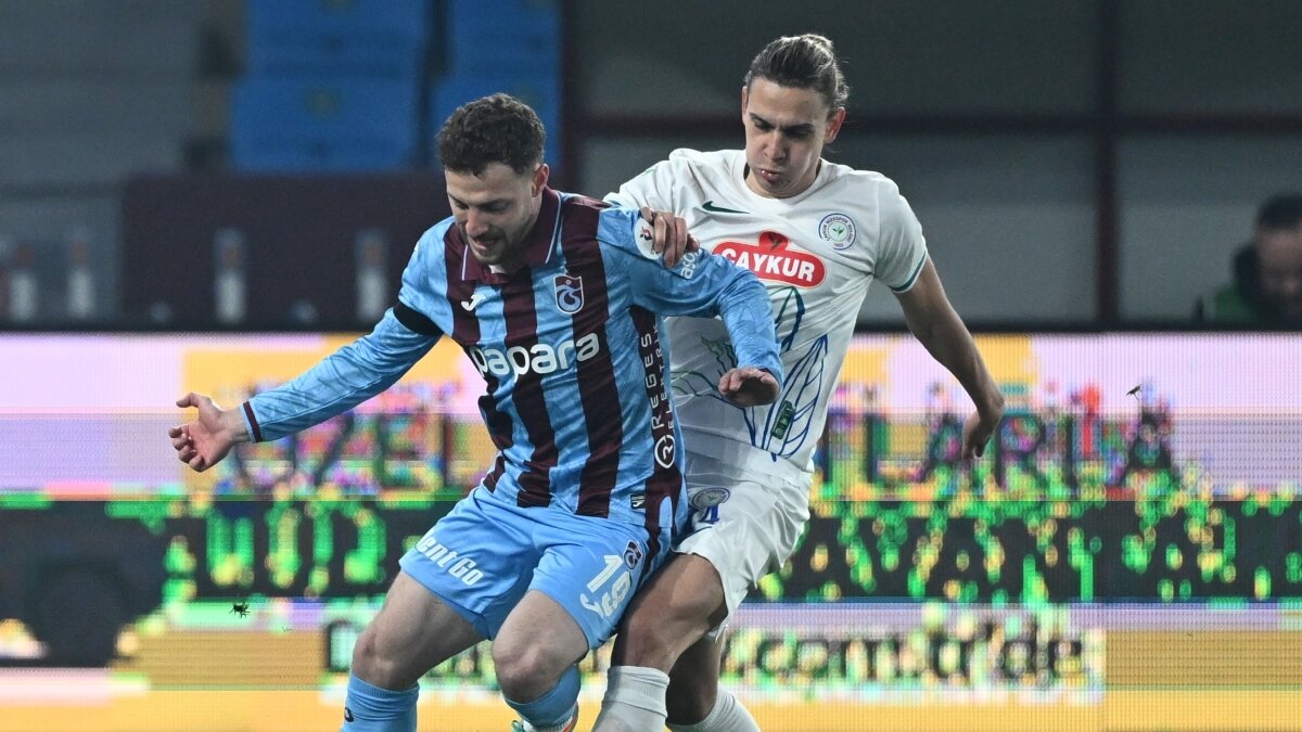 CANLI: Trabzonspor - �aykur Rizespor