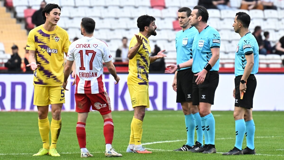 Ey�pspor'dan hakem kararlar�na sert tepki!