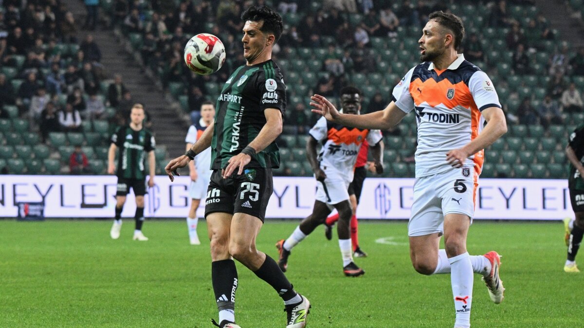 Kocaelispor - Ba�ak�ehir ma��nda gol sesi ��kmad�!
