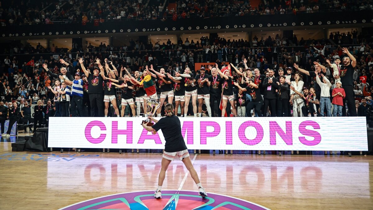 �BK Mersin ilk ma��n avantaj� ile �ampiyon oldu!