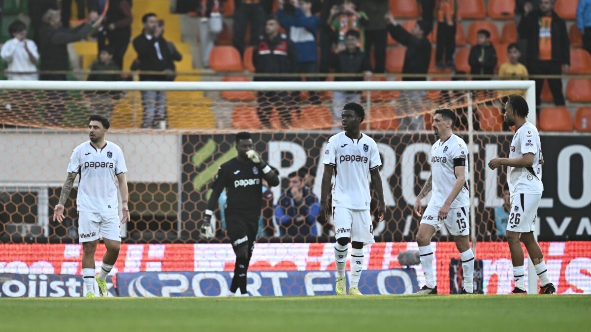 Trabzonspor'un 6 ma�l�k serisi sona erdi