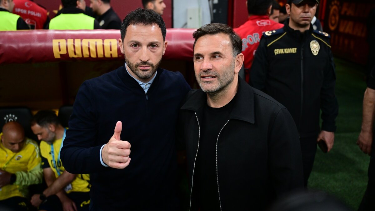 Galatasaray'da Okan Buruk ile g�nderme!