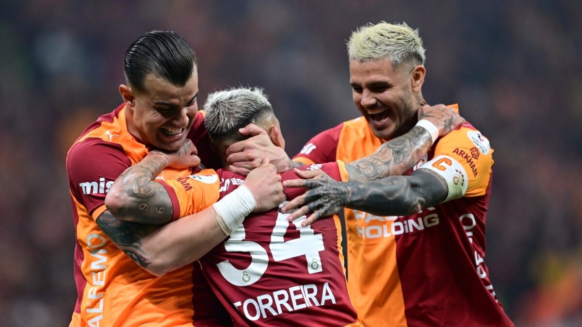 Galatasaray �ampiyonluk i�in tek y�rek!
