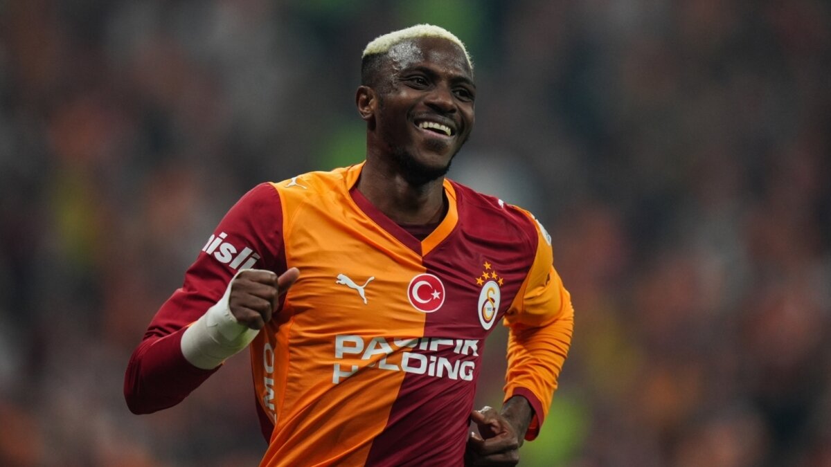 Osimhen, derbi ate�ini Kemerburgaz'da yakt�!