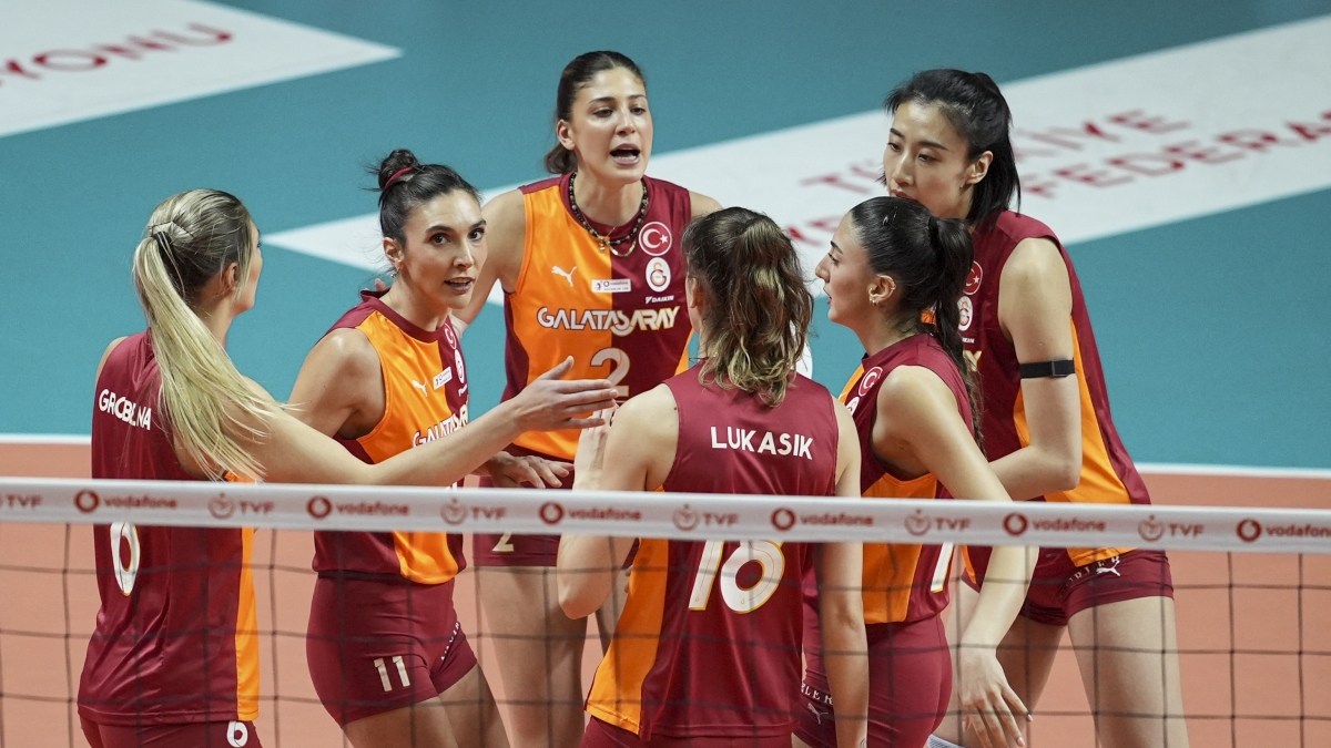 Galatasaray Daikin, CEV Kupas� �eyrek finali ilk ma��nda