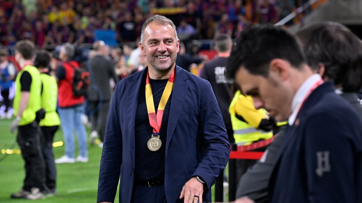 Barcelona'da Hansi Flick i�in geri say�m