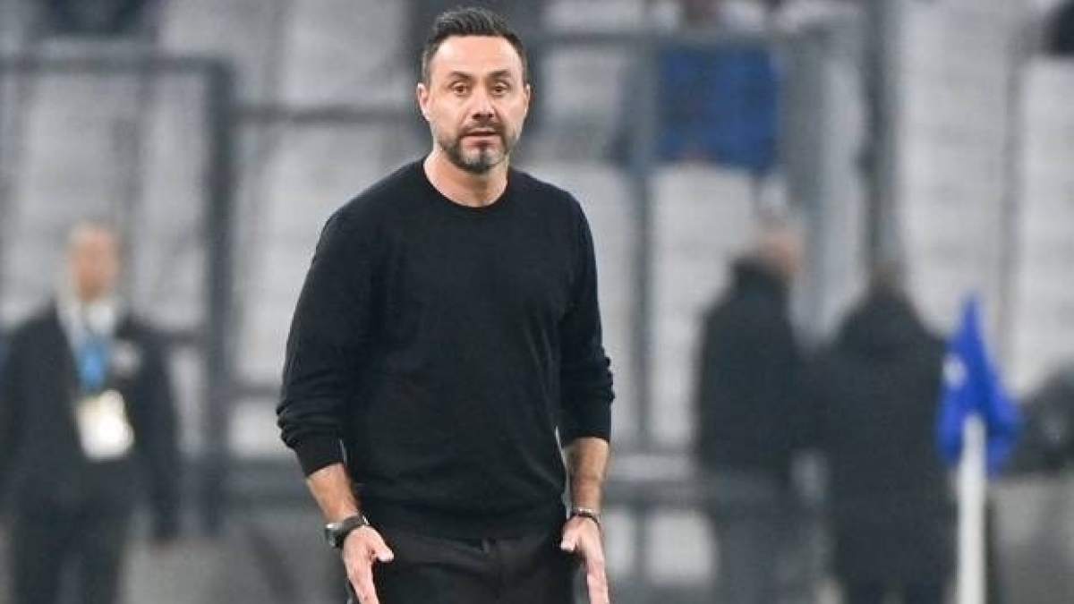 Marsilya'da teknik direkt�r Roberto De Zerbi karar�