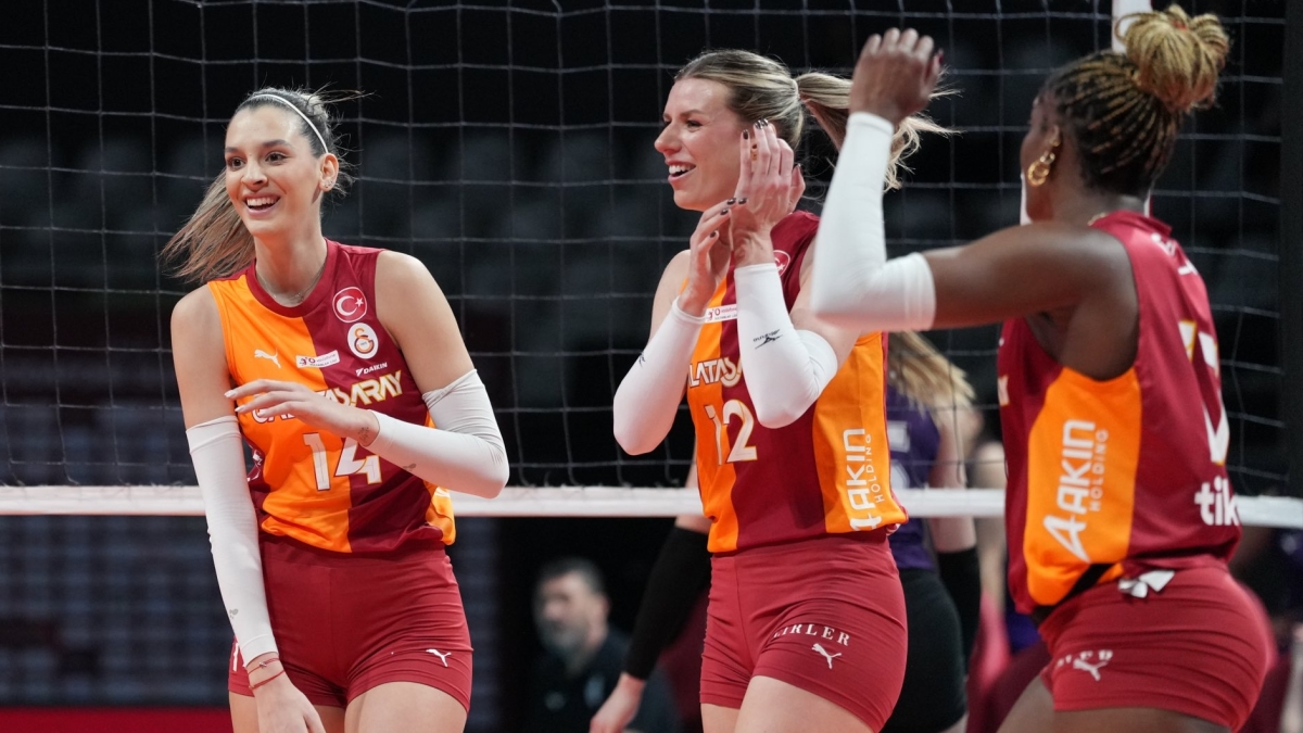 Galatasaray Daikin, sahas�nda hata yapmad�!