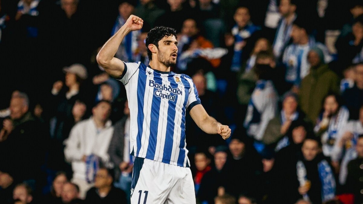 Real Sociedad'dan evinde rahat galibiyet