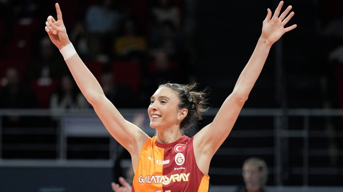 Galatasaray Daikin, T�rk Hava Yollar�'n� son sette ma�lup etti!
