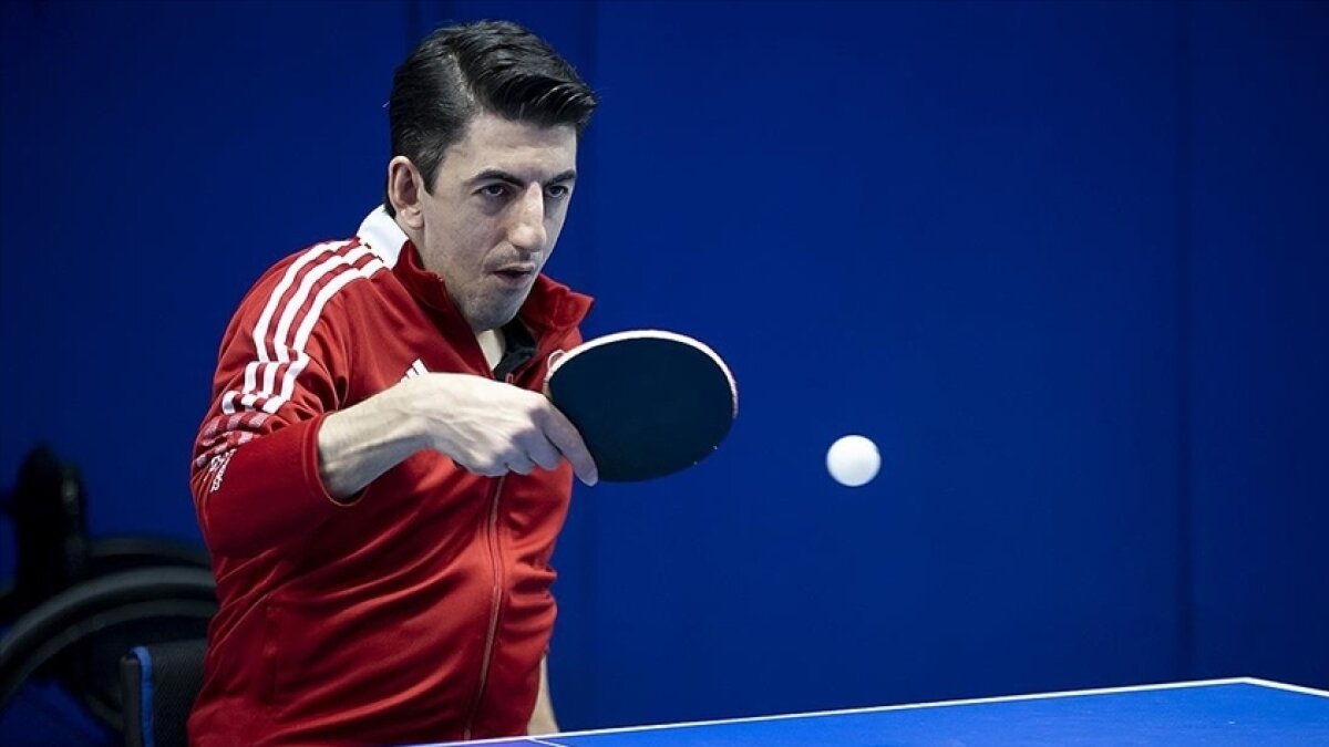 Para Masa Tenisi Milli Tak�m�'ndan 4 madalya