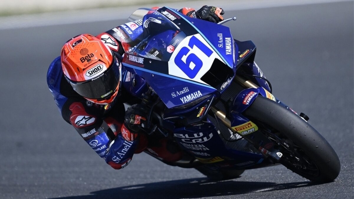 Milli motosiklet�i Can �nc�, Portekiz'deki ikinci yar��ta 8. oldu