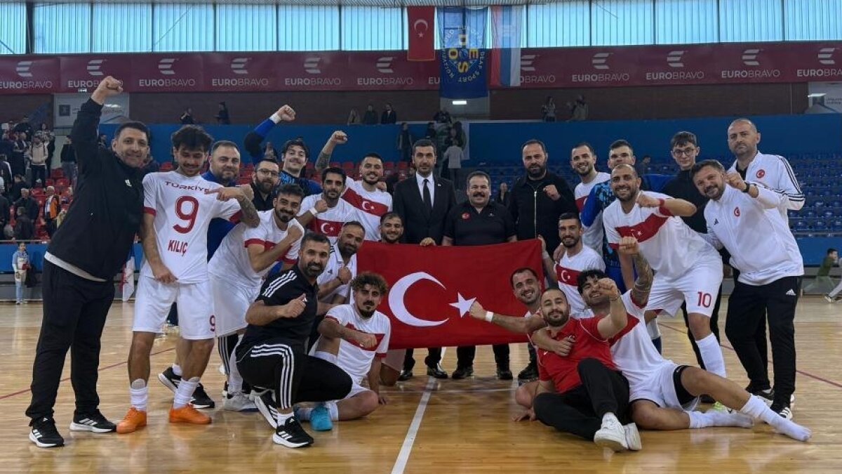 ��itme Engelliler Erkek Futsal Milli Tak�m�, Avrupa �ampiyonas�'nda sahne alacak