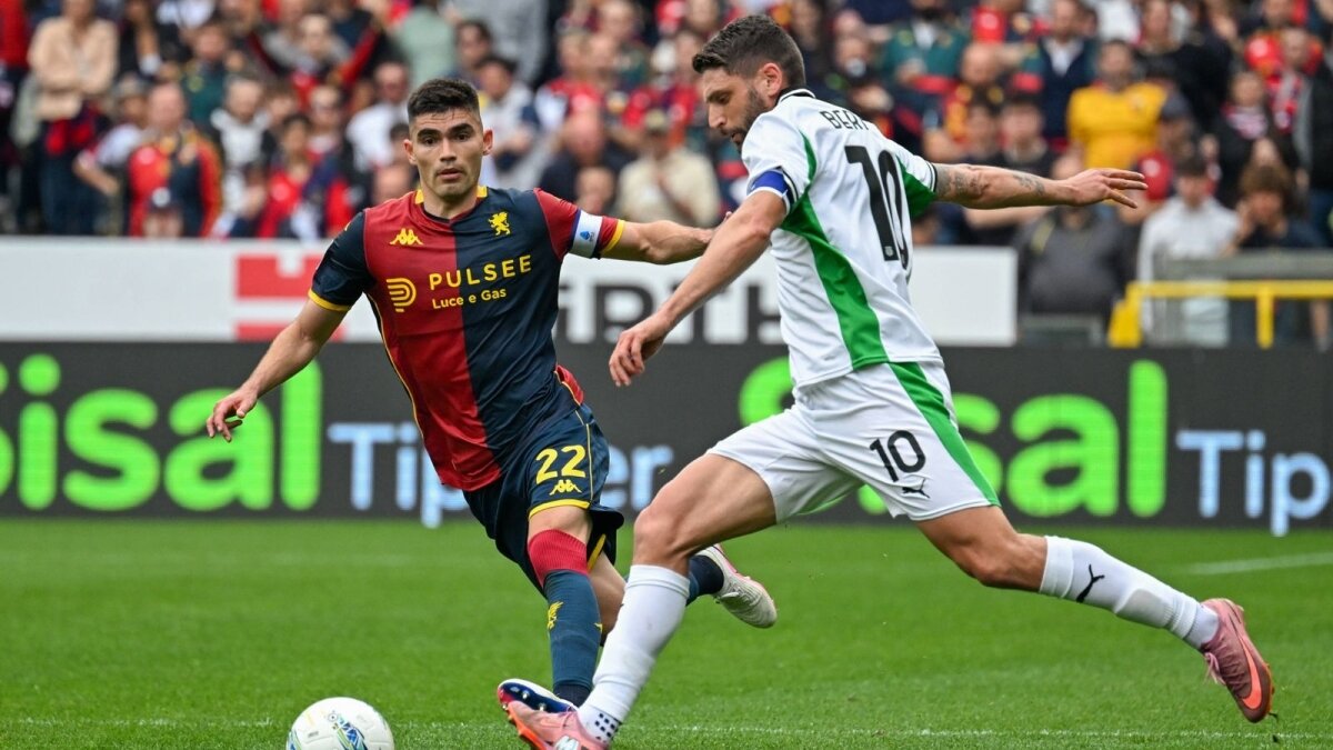 K�rm�z� kartlar�n ��kt��� ma��n kazanan� Genoa oldu!