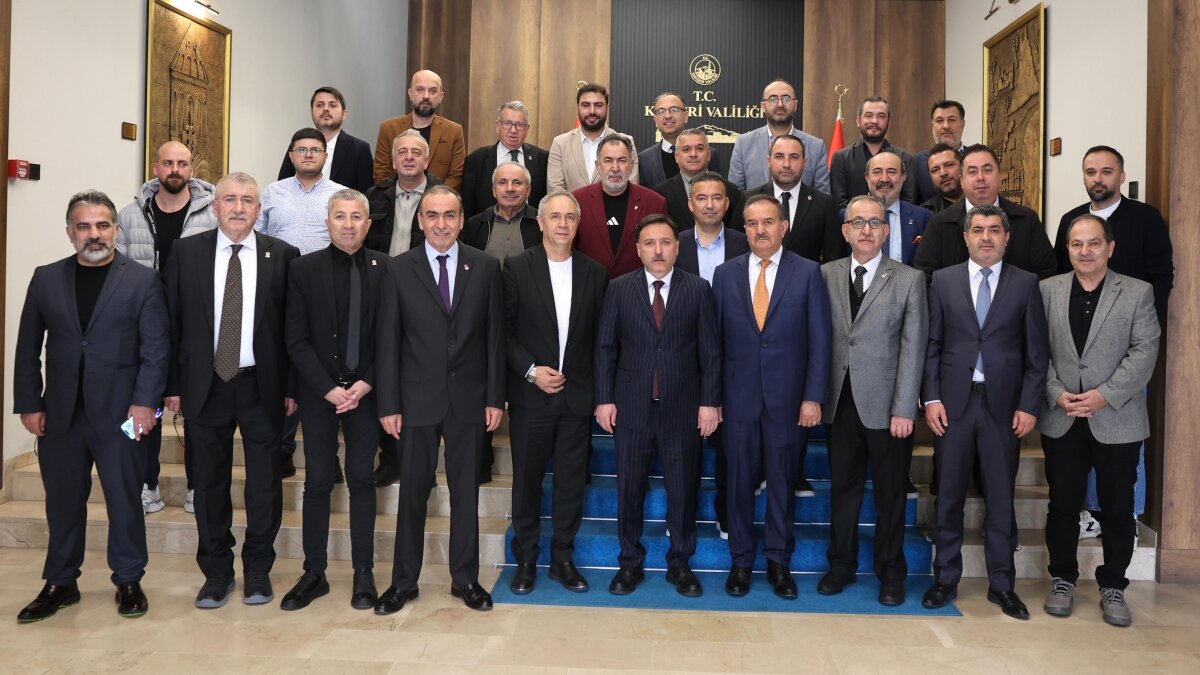 TSYD Heyeti, Kayseri'nin spor vizyonunu yerinde inceledi