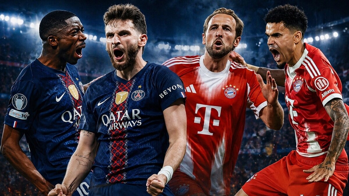 Bunlar ger�ek uzayl�! PSG 5-4 Bayern M�nih!