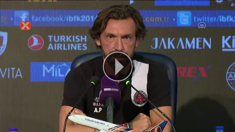 Pirlo: 'Takımın reaksiyonundan memnunum'
