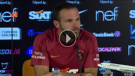 Juan Mata: 'Galatasaray, Türkiye'nin en büyük takımı'