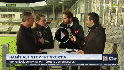 Hamit Altıntop: 'Sorumlu benim, Kuntz devam edecek'