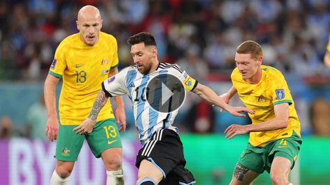 Avustralyalı futbolcular Messi için sıraya girdi